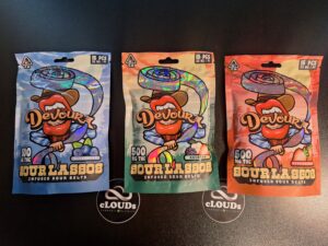 Devour Sour Lassos - 500MG