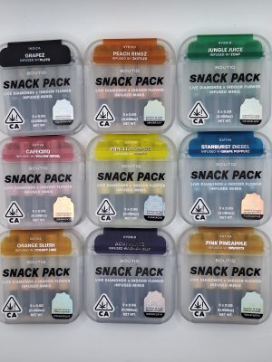 Boutiq- Snack Pack 5 Infused Mini's
