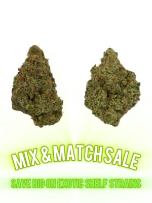 Mix & Match 1oz - Exotic Shelf Flower