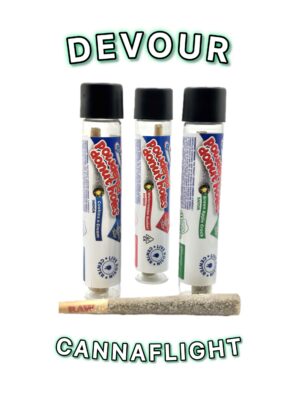 Devour Cannaflight – Live Rosin + Diamond Coated Powdered Donut Holes