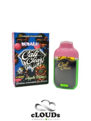 Cali Clear - Dual Chamber Disposable Vape w/ Liquid Diamonds