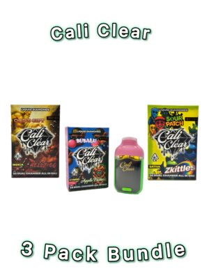 Cali Clear - Dual Chamber Disposable Vape 2G (3-Pack)